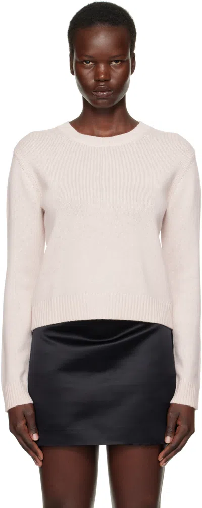 Lisa Yang Pink Mable Sweater In Sp Soft Pink