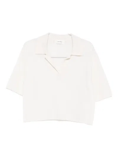 Lisa Yang Polo-collar T-shirt In White