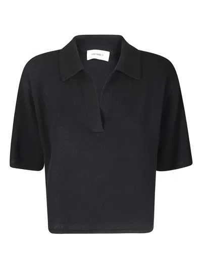 Lisa Yang Polo-neck Cashmere Sweater In Blue