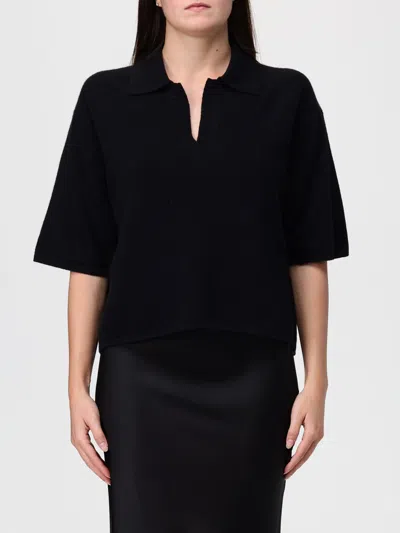 Lisa Yang Polo Shirt  Woman Color Black