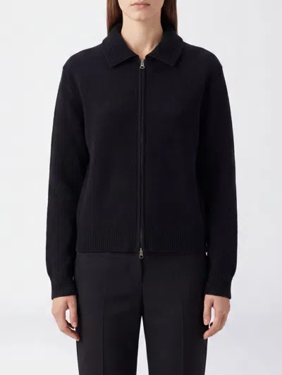 Lisa Yang Pure Cashmere Zip-up Polo Jumper In Multi
