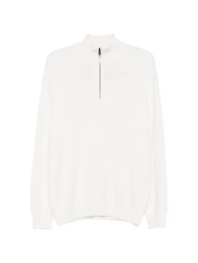 Lisa Yang Quarter-zip Knitted Sweater In Multi