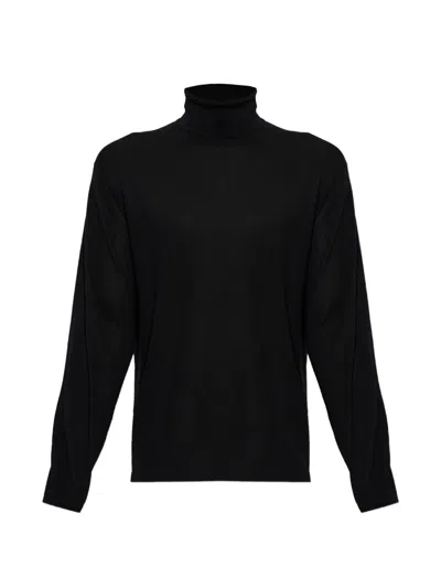Lisa Yang Quentin Roll-neck Sweater In Black
