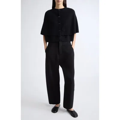 Lisa Yang Quinnie Cashmere Cape In Black