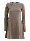 Lisa Yang Minikleid Mit Raglanärmeln In Gray