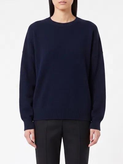 Lisa Yang Relaxed Fit Pure Cashmere Crewneck Jumper With Dropped Shoulders In Animal Print