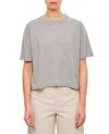 Lisa Yang Relaxed-fit Wool T-shirt With Classic Crew Neck