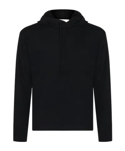Lisa Yang Relaxed Hooded Sweater In Animal Print