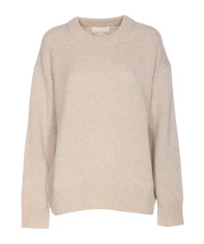 Lisa Yang Renske Crewneck Knitwear In Brown
