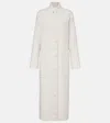 Lisa Yang Rhea Cashmere Coat In White