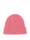 Lisa Yang Ribbed Cashmere Beanie In Pink