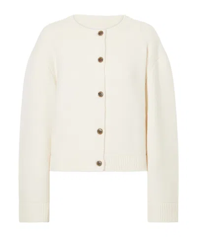 Lisa Yang Emmylou Cashmere Cardigan In Neutral