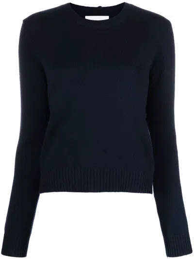 Lisa Yang Ribbed-knit Cashmere Jumper In Blue