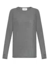 Lisa Yang Ribbed-knit Jumper In Gray