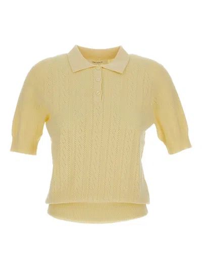 Lisa Yang Cristine Sweater In Yellow