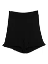 Lisa Yang Ribbed Shorts In Black