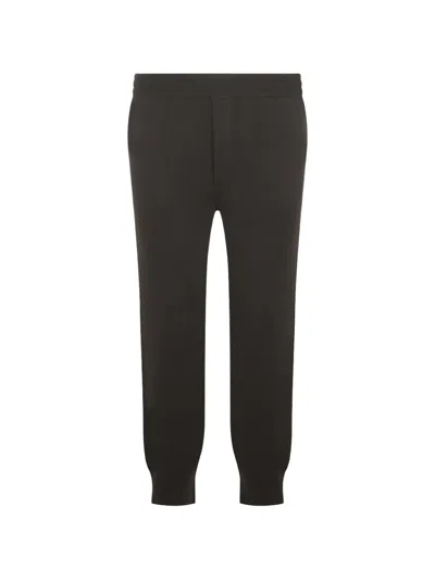 Lisa Yang Ribbed-cuff Trousers In Animal Print
