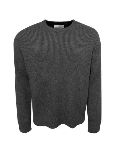 Lisa Yang Ribbed-knit Cashmere Sweater In Gray