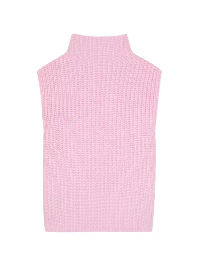 Lisa Yang Joceyline High-neck Cashmere Vest In Pink