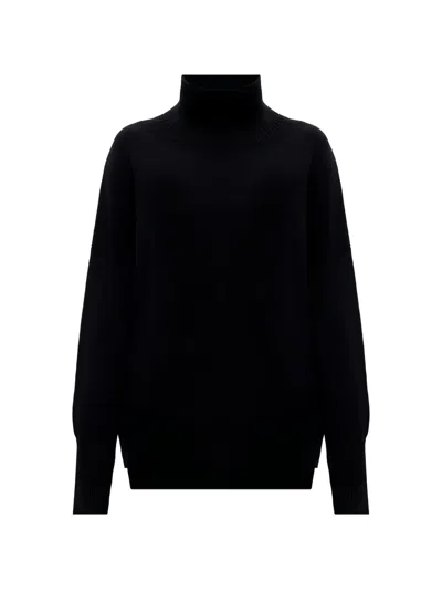 Lisa Yang Roll-neck Cashmere Sweater In Black