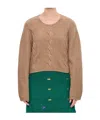 Lisa Yang Sweater  Woman Color Sand In Nude