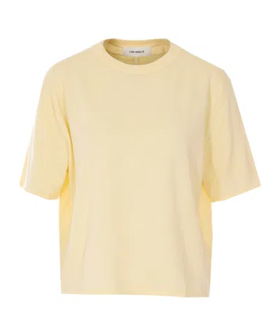 Lisa Yang Rubie Boxy T-shirt In Brown