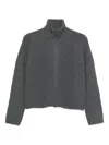 Lisa Yang Sadie Cashmere Cardigan In Gray