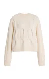 Lisa Yang Sammie Cashmere Sweater In Neutral