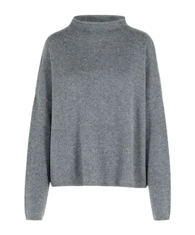 Lisa Yang Sandy Boat Neck Knitwear In Gray