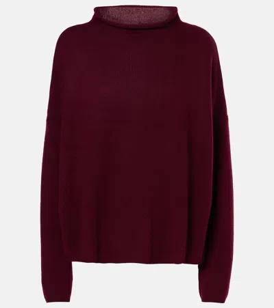 Lisa Yang Sandy Cashmere Sweater In Purple