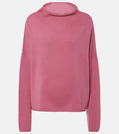 Lisa Yang Sandy Cashmere Sweater In Rose Pink