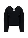 Lisa Yang Black Sara Sweater In Black