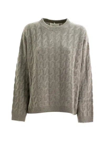 Lisa Yang Seymour Cable-knit Sweater In Neutrals