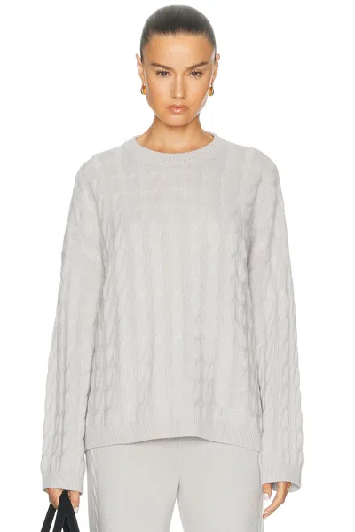 Lisa Yang Seymour Sweater In Seashell