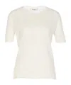 Lisa Yang 'ari' Cashmere T-shirt In White