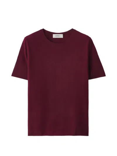 Lisa Yang Short-sleeve Knit T-shirt In Green