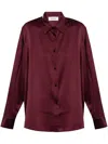 Lisa Yang Silk Shirt In Red