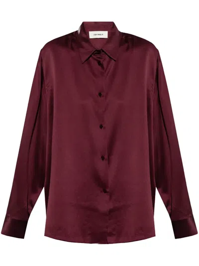 Lisa Yang Silk Shirt In Red