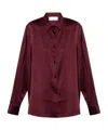Lisa Yang Silk Shirt In Red