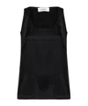Lisa Yang Silk Tank Top In Black