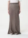 Lisa Yang Women Kelsy Skirt In Brown