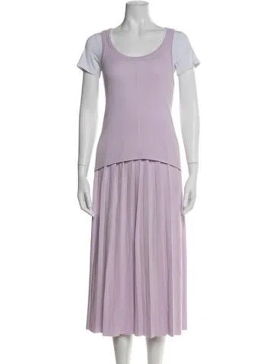 Pre-owned Lisa Yang Skirt Set W/ Tags In Purple