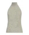 Lisa Yang Cashmere Halterneck Top In Nude