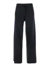 Lisa Yang Sofi Black Pants With Elastic Drawstring Waist In Cashmere Woman In Black