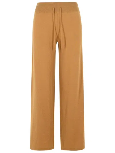 Lisa Yang 'sofi' Brown Cashmere Pants Women