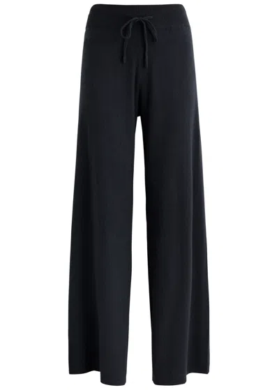 Lisa Yang Sofi Wide-leg Cashmere Trousers In Black