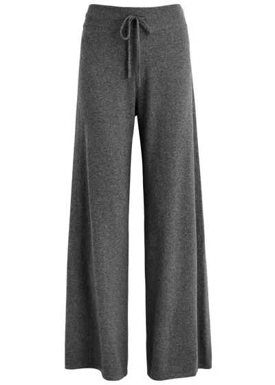 Lisa Yang Sofi Wide-leg Cashmere Trousers In Grey