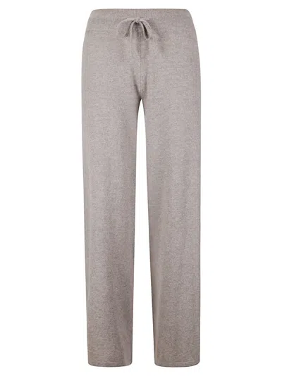 LISA YANG SOFT CASHMERE PANTS WITH HIGH RIBBED WAISTBAND AND STRAIGHT LEG