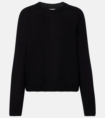 Lisa Yang Solene Cashmere And Silk Sweater In Black