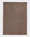 Lisa Yang Solid Cashmere Scarf In Brown